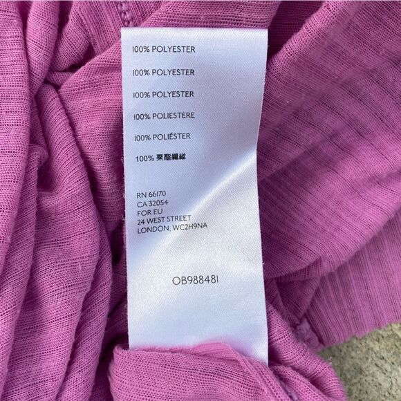We the Free/Free People Purple/Pink Sadie V Neck Dolman Tee. Size Medium. EUC! - Picture 11 of 11